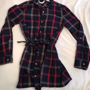 Tammy Hilfiger long checkered shirt